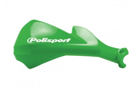 POLISPORT WYPRZEDAŻ OSŁONY RĄK (HANDBARY) MODEL SHARP Z UNIWERSALNYM ZESTAWEM MONTAŻOWYM 22/28MM KOLOR ZIELONY