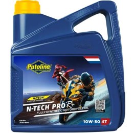 PUTOLINE OLEJ SILNIKOWY 4T 100% SYNTETYK N-TECH® PRO R+ 10W50 4L (AKC)