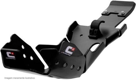 CROSSPRO PROMOCJA OSŁONA SILNIKA I ŁĄCZNIKA WAHACZA (PRO-LINK) Z TWORZYWA DTC ENDURO: YAMAHA YZ 250 '05-'25, YZ 250X '16-'24, FA
