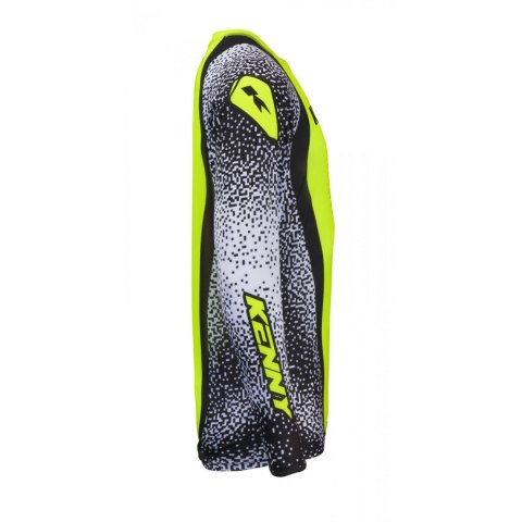 KENNY RACING KOSZULKA CROSS/ENDURO FORCE PIXEL WHITE NEON YELLOW KOLOR BIAŁY/ ŻÓŁTY FLUO ROZMIAR XXL