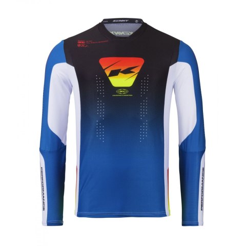 KENNY RACING KOSZULKA CROSS/ENDURO PERFORMANCE GRADIENT KOLOR NIEBIESKI ROZMIAR S