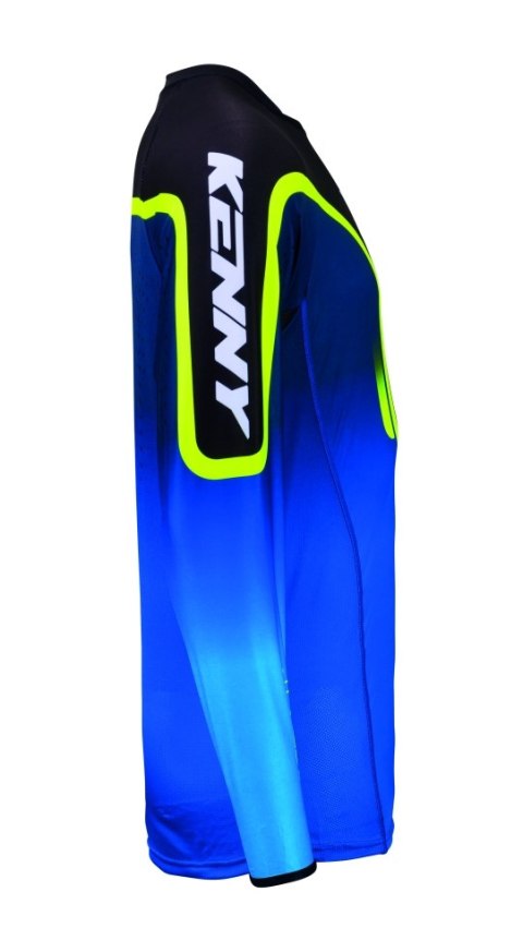 KENNY RACING KOSZULKA CROSS/ENDURO TITANIUM GRADIENT BLUE KOLOR NIEBIESKI ROZMIAR XXL