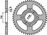 PBR ZĘBATKA TYLNA 854 36 C45 YAMAHA XS 400 SE 80-83 (ŁAŃC. 530) (JTR854.36) (MADE IN ITALY)