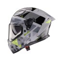 CABERG KASK INTEGRALNY Z BLENDĄ MODEL DRIFT EVO II PRISM KOLOR SZARY/CZARNY/ŻÓŁTY FLUO MAT ROZMIAR XL