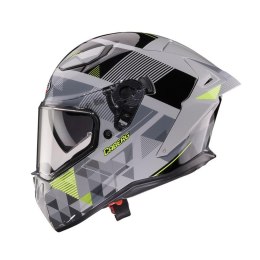 CABERG KASK INTEGRALNY Z BLENDĄ MODEL DRIFT EVO II PRISM KOLOR SZARY/CZARNY/ŻÓŁTY FLUO MAT ROZMIAR XL