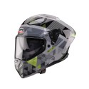 CABERG KASK INTEGRALNY Z BLENDĄ MODEL DRIFT EVO II PRISM KOLOR SZARY/CZARNY/ŻÓŁTY FLUO MAT ROZMIAR S