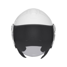 NOX KASK OTWARTY JET Z BLENDĄ N182 SOLID KOLOR BIAŁY POŁYSK ROZMIAR L