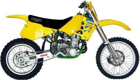 TECNOSEL (BLACKBIRD) POKROWIEC / POSZYCIE NA SIEDZENIE HUSABERG FE/FS '90-'99, REPLICA TEAM HUSABERG '90, KOLOR CZARNY, LOGO HUS