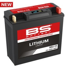 BS 2026/03 AKUMULATOR LITOWO-JONOWY ZE WSKAŹNIKIEM NAŁADOWANIA LIFEPO4 BSLI-13 (183X79X170) (12,8V,560A,96WH,8AH) (51913) (4)