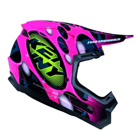 KENNY RACING KASK CROSS/ENDURO PERFORMANCE ERT GRAPHIC + SOCAL KOLOR POMARAŃCZOWY/NIEBIESKI ROZMIAR L