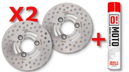 MTX PARTS ZESTAW 2 X TARCZA HAMULCOWA PRZÓD SUZUKI LT-Z 400 '03-'19, LT-Z 250 '04-'12, KAWASAKI KSF 400 '03-'05, ARCTIC CAT DVX 