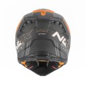 NOX KASK OFF ROAD / CROSS N634 STORM KOLOR CZARNY MAT/POMARAŃCZOWY FLUO ROZMIAR XXL