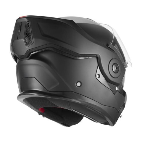 NOX PREMIUM KASK SZCZĘKOWY FLIP-BACK (SZCZĘKA DO TYŁU) Z BLENDĄ SPINNER KOLOR CZARNY MAT ROZMIAR M