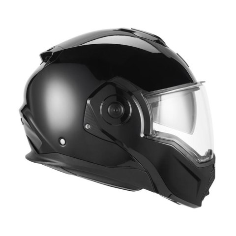 NOX PREMIUM KASK SZCZĘKOWY FLIP-BACK (SZCZĘKA DO TYŁU) Z BLENDĄ SPINNER KOLOR CZARNY ROZMIAR L