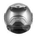 NOX PREMIUM KASK SZCZĘKOWY FLIP-BACK (SZCZĘKA DO TYŁU) Z BLENDĄ SPINNER KOLOR TYTANOWY POŁYSK ROZMIAR M