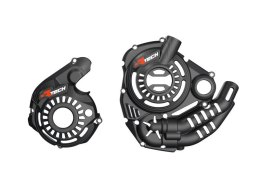 RACETECH (RTECH) 2025/12 OSŁONA POKRYWY SPRZĘGŁA I ALTERNATORA YAMAHA T7 TENERE 700 '25, KOLOR CZARNY