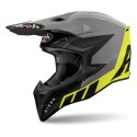 AIROH KASK CROSS / ENDURO / ATV / QUAD WRAAAP CONQUER KOLOR ŻÓŁTY FLUO/CZARNY/BIAŁY MAT ROZMIAR S