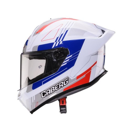 CABERG KASK INTEGRALNY ROXTER COLT KOLOR BIAŁY/CZERWONY/NIEBIESKI ROZMIAR XL