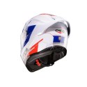 CABERG KASK INTEGRALNY ROXTER COLT KOLOR BIAŁY/CZERWONY/NIEBIESKI ROZMIAR M