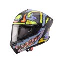 CABERG KASK INTEGRALNY ROXTER HUNTER KOLOR CZARNY MAT/SZARY/ŻÓŁTY FLUO ROZMIAR L