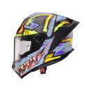 CABERG KASK INTEGRALNY ROXTER HUNTER KOLOR CZARNY MAT/SZARY/ŻÓŁTY FLUO ROZMIAR M
