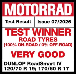 DUNLOP OPONA 120/70ZR17 SPORTMAX ROADSMART IV SP (58W) TL PRZÓD DOT 12/2026