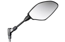 EMGO LUSTERKO YAMAHA XTZ 1200 Z SUPER TENERE '14-'18 PRAWE (OEM: 2BS-26290-00) KOLOR CZARNY (WZÓR ORYGINAŁU) (HOMOLOGACJA)