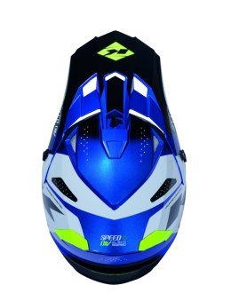 KENNY RACING CZĘŚCI ZAMIENNE DASZEK DO KASKU TRACK GRAPHIC SPEED NEON BLUE