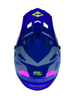 KENNY RACING CZĘŚCI ZAMIENNE DASZEK DO KASKU TRACK GRAPHIC SPEED PURPLE PINK