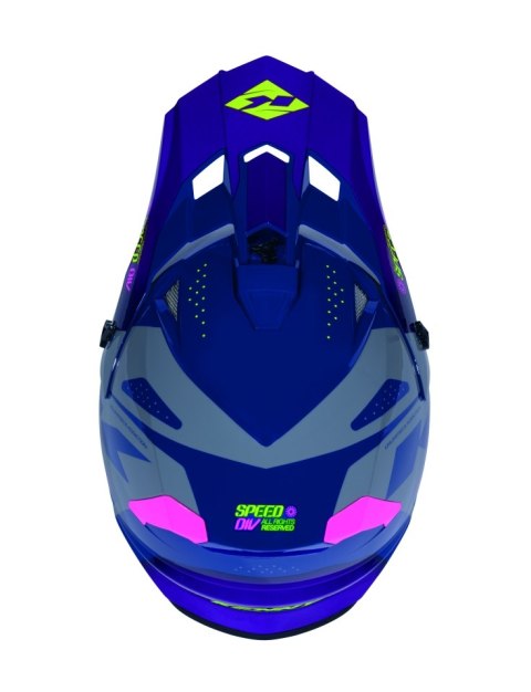 KENNY RACING CZĘŚCI ZAMIENNE DASZEK DO KASKU TRACK GRAPHIC SPEED PURPLE PINK