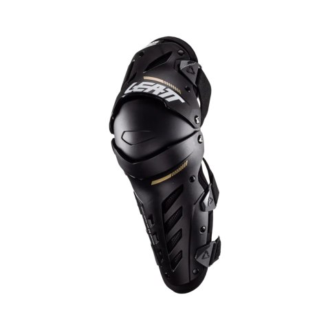 LEATT NAKOLANNIKI OCHRANIACZE KOLAN DUAL AXIS KNEE AND SHIN GUARD BLACK KOLOR CZARNY ROZMIAR S/M