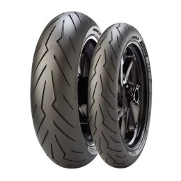 PIRELLI KOMPLET OPON (2635200/25) 120/70ZR17 DIABLO ROSSO III (58W) TL M/C PRZÓD DOT 2025 + (2635700/25) 190/50ZR17 DIABLO ROSSO