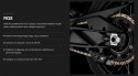 TSUBAKI ŁAŃCUCH NAPĘDOWY 520 RQ2 112 PROFESSIONAL ROAD X-RING CHAIN KOLOR ZŁOTO CZARNY G&B (112 OGNIW, OTWARTY ZAKUWKA W ZESTAWI