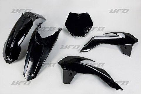 UFO KOMPLET PLASTIKÓW KTM SX 85 '13-'17 KOLOR CZARNY (KT514E001)