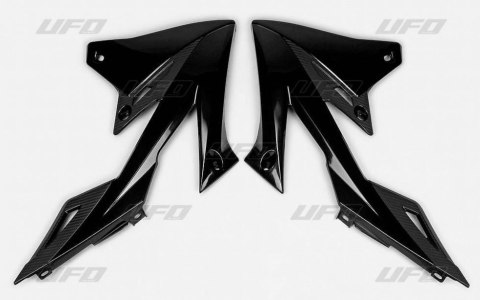 UFO OSŁONY CHŁODNICY SUZUKI RMZ 250 '19-'23, RMZ 450 '18-'23 KOLOR CZARNY
