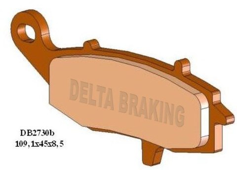 DELTA BRAKING KLOCKI HAMULCOWE KH229 PRZÓD LEWA TARCZA KAWASAKI ER-6F '06-'16, KLE 650 '10-'14, KLE 650 VERSYS '07-'16, ZR 750/1
