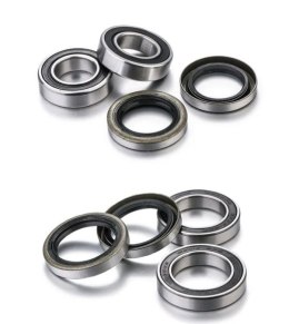 FACTORY LINKS 2026/01 ŁOŻYSKA KÓŁ PRZÓD I TYŁ Z USZCZELNIACZAMI KTM EXC 125 / 250 / 300 '03-'17, SX-F 250 (SXF) '05-'22, SX-F 35