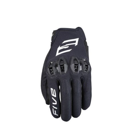 FIVE GLOVES RĘKAWICE TEKSTYLNE TRICKS KOLOR CZARNY ROZMIAR 8 (S)
