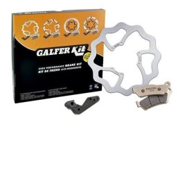 GALFER ZESTAW HONDA CRF 250/450R '19- (TARCZA I KLOCKI HAMULCOWE PRZÓD PLUS ADAPTER SP059) (OVERSIZE 270) - PATRZ OPIS DODATKOWY