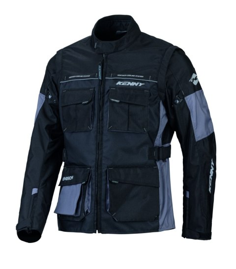 KENNY RACING KURTKA ATV/ADVENTURE EVASION BLACK KOLOR CZARNY ROZMIAR L