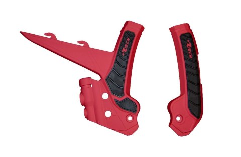RACETECH (RTECH) 2025/12 OSŁONY RAMY (KOMPLET) BI-MATERIAL SUPER GRIP GAS GAS MC 125 / 250 '24, MCF 250 / 450 FACTORY EDITION '2