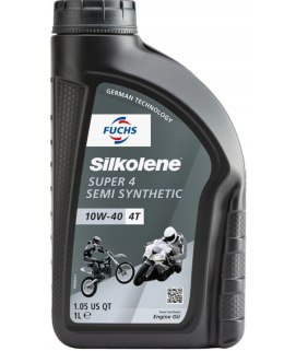 SILKOLENE FUCHS OLEJ SILNIKOWY PÓŁSYNTETYCZNY SUPER 4 10W40 4T 1L