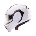 CABERG KASK SZCZĘKOWY FLIP-BACK (SZCZĘKA DO TYŁU) MODEL TRIP SOLID KOLOR BIAŁY POŁYSK ROZMIAR XXL (PINLOCK W ZESTAWIE)