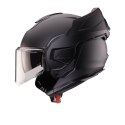 CABERG KASK SZCZĘKOWY FLIP-BACK (SZCZĘKA DO TYŁU) MODEL TRIP SOLID KOLOR CZARNY MAT ROZMIAR XL (PINLOCK W ZESTAWIE)