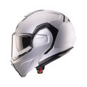 CABERG KASK SZCZĘKOWY FLIP-BACK (SZCZĘKA DO TYŁU) MODEL TRIP SOLID KOLOR SZARY MAT ROZMIAR L (PINLOCK W ZESTAWIE)