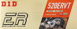 DID ŁAŃCUCH NAPĘDOWY 520ERVT-108 (108 OGNIW) X-RING (ZŁOTY) (OTWARTY + ZAPINKA)