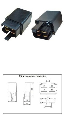 DZE PRZEKAŹNIK ROZRUSZNIKA APRILIA; BMW; DERBI; HONDA; KYMCO; MOTO GUZZI (OEM AP8212469; AP8224462; 61137707940; 38501-GN2-014; 