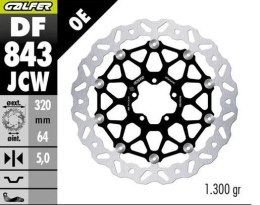 GALFER TARCZA HAMULCOWA PRZÓD CF MOTO MT 800 '21-'24; NK 800 '23-'24; KTM 990R DUKE '26-; 1290 SUPER DUKE '21-'23; 1390 SUPER DU