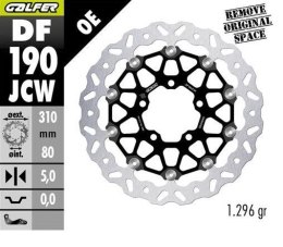 GALFER TARCZA HAMULCOWA PRZÓD KAWASAKI Z 800 '13-; ZX-6R (636) '13-; ZX 10R NINJA '08-; VERSYS 1000 '15-; GTR 1400 '07-; ZZR 140