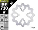 GALFER TARCZA HAMULCOWA TYŁ YAMAHA YFZ 450 '03-05 (199X51,2X3,5MM)